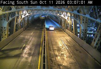 Queensboro Bridge & Roosevelt traffic camera, Manhattan, New York