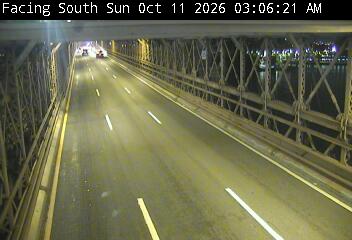 Brooklyn Bridge & West of Manhattan Twr traffic camera, Manhattan, New York