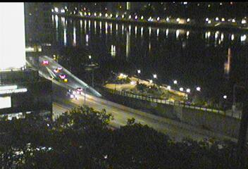 Queensboro Bridge & York Ave 3 traffic camera, Manhattan, New York