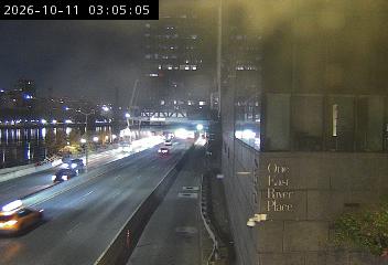 FDR Drive & 73 St traffic camera, Manhattan, New York