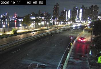 FDR Drive & 101 St traffic camera, Manhattan, New York