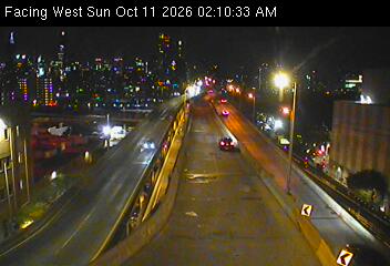 Queensboro Bridge & 23 St traffic camera, Queens, New York