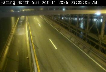 Brooklyn Bridge & West of Bklyn Twr traffic camera, Manhattan, New York