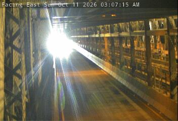 Williamsburg Bridge & East of Manhattan Tower traffic camera, Manhattan, New York