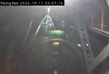 Williamsburg Bridge & Kent Ave South traffic camera, Brooklyn