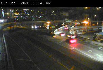 FDR Drive & Brooklyn Bridge traffic camera, Manhattan, New York