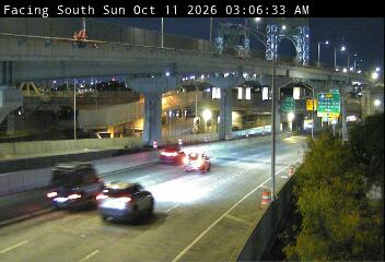 FDR Drive & E 127 St traffic camera, Manhattan, New York